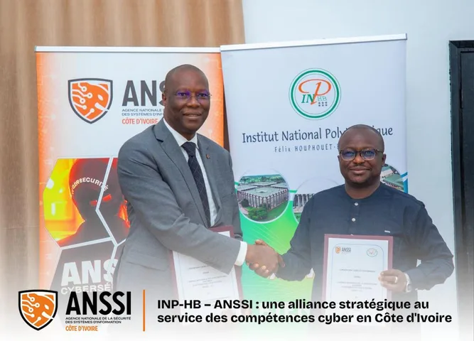 INP-HB – ANSSI : une alliance stratégique au service des compétences cyber en Côte d'Ivoire