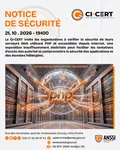ALERTE CYBERSÉCURITÉ : EXPOSITION DES SERVEURS PHP SUR INTERNET